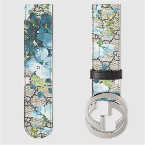 gucci bloom and blossom belt|gucci gg belt women's.